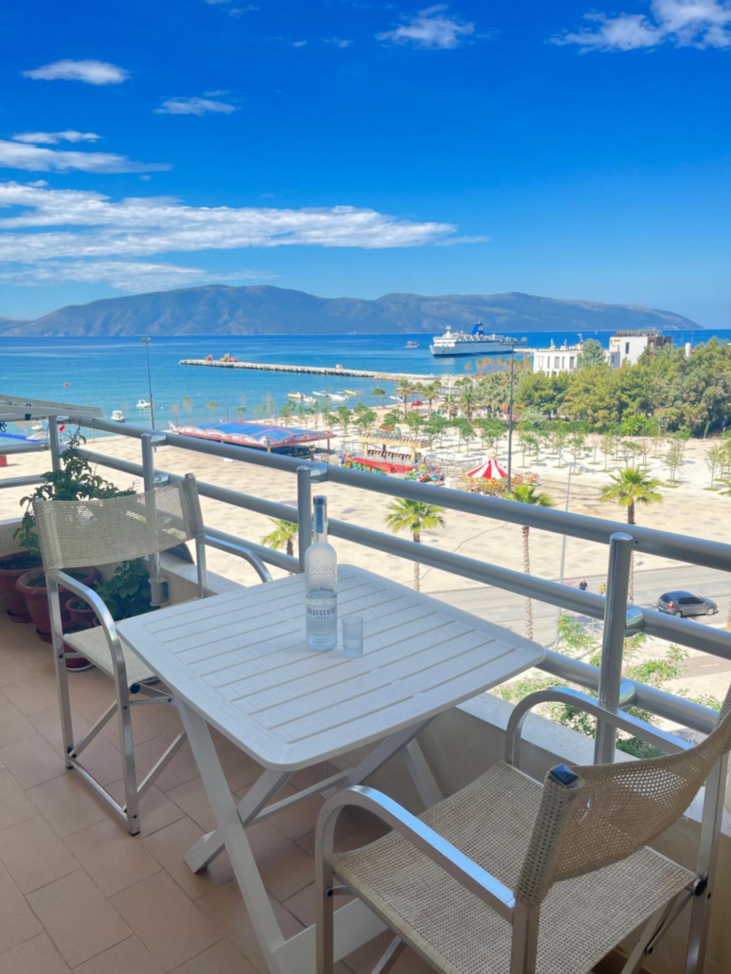 Vlorë Sea View Apartment מראה חיצוני תמונה
